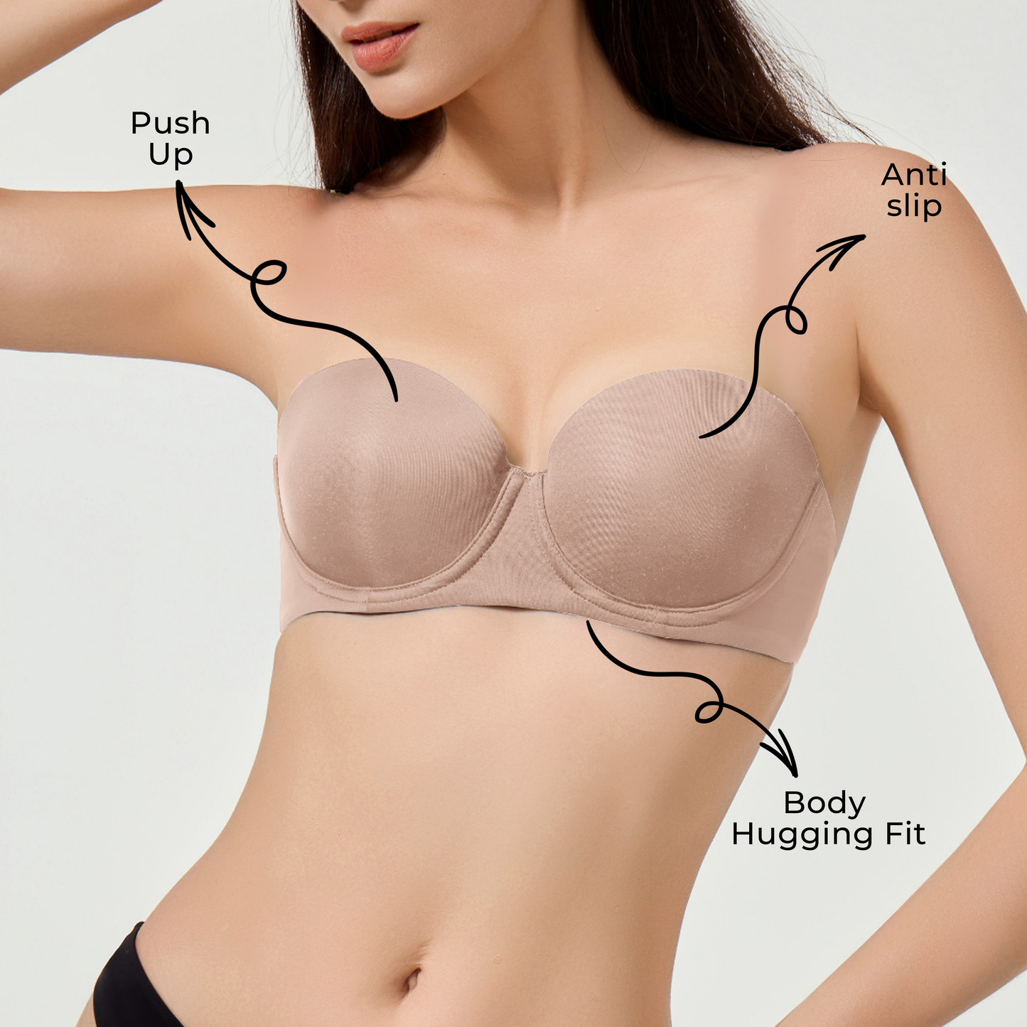 Anytime Strapless - Push-Up Bra
