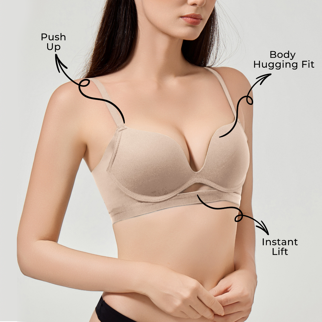 Office Elegance - Wireless Push-up Bra